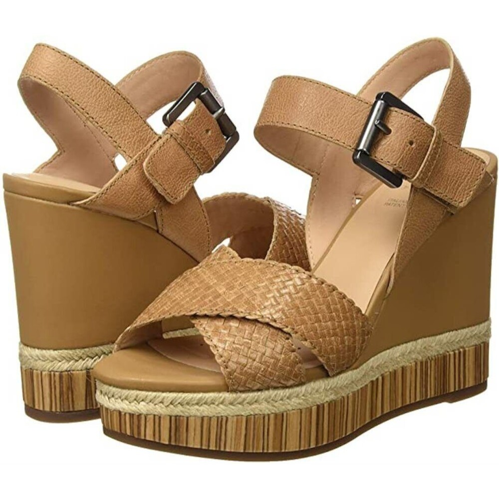 Geox Leather Yulimar Wedge Sandals